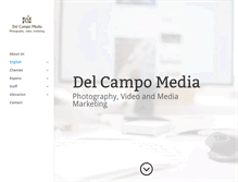 Tablet Screenshot of delcamposaatchi.com